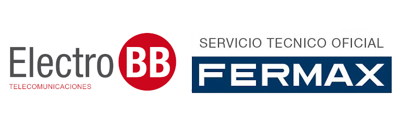 Logotipo Electro BB como Servicio Oficial Fermax en Valencia